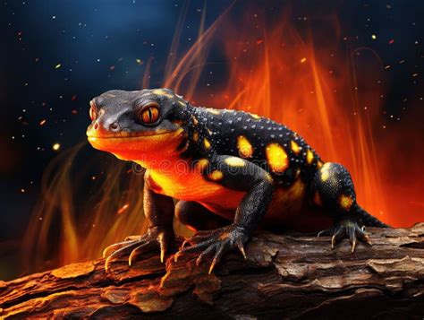  Salamandra de Fuego: ¿Conoces este pequeño dragón con piel brillante que puede regenerarse?